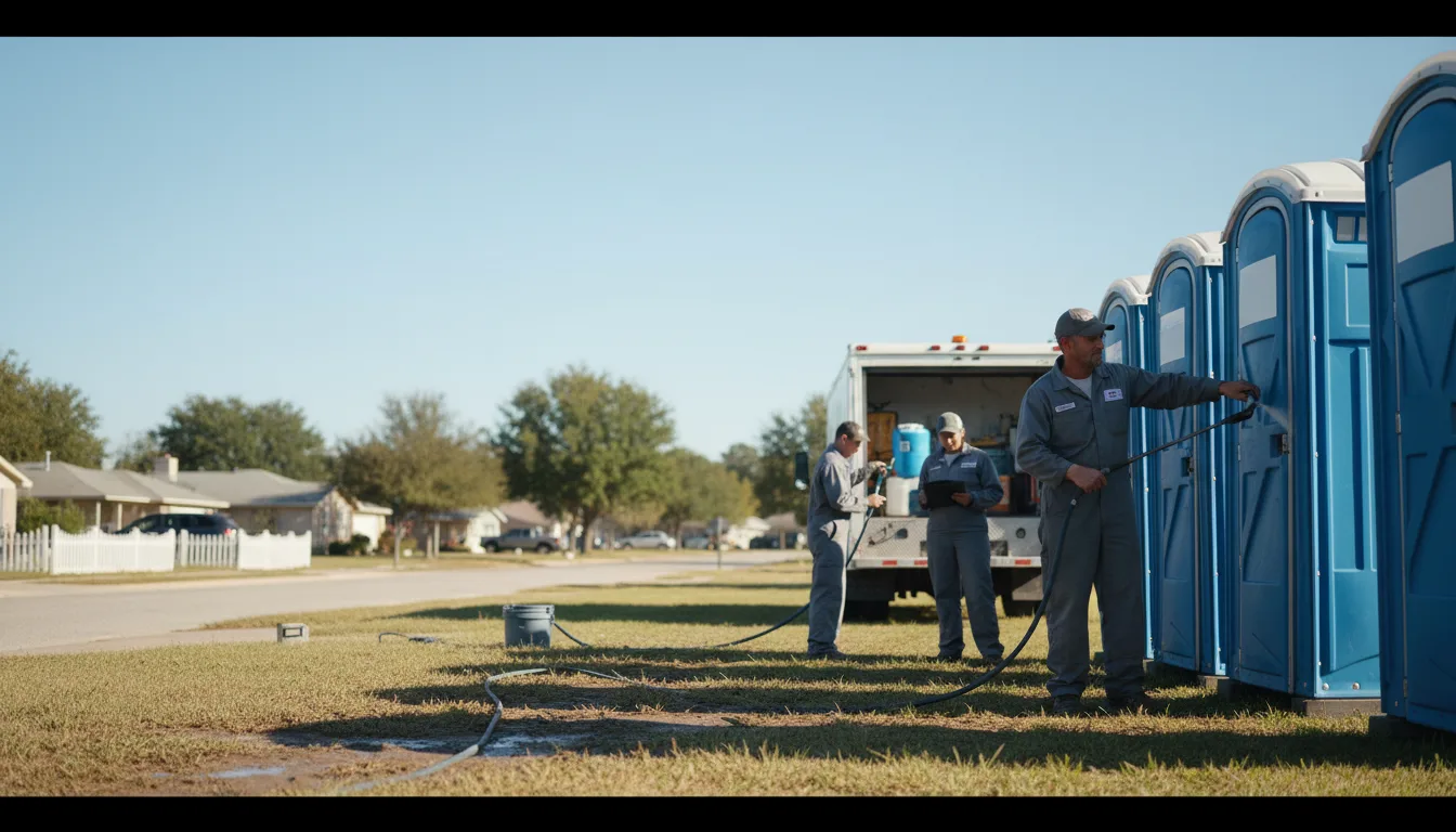 Long-Term Portable Toilet Rental in Caret, VA near me